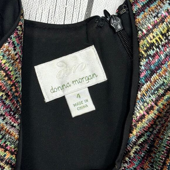 Donna Morgan Sleeveless Dress Size 4 - Picture 3 of 4